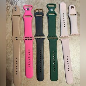 Set of 5 Apple Watch bands 38mm